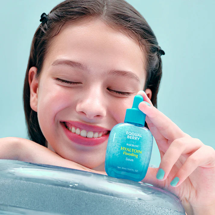 سيروم "Hyaltoin Flooding Serum" من علامة "Eqqualberry" الكورية للعناية بالبشرة