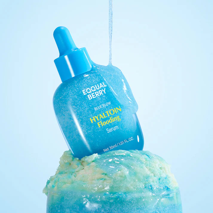 سيروم "Hyaltoin Flooding Serum" من علامة "Eqqualberry" الكورية للعناية بالبشرة