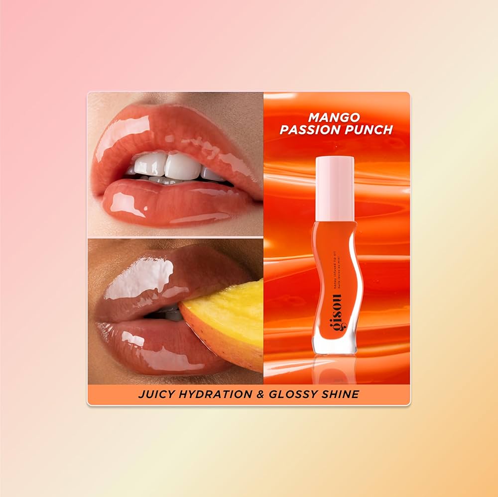 زيت الشفاه غيسو الغني بالعسل (Gisou Honey Infused Lip Oil).