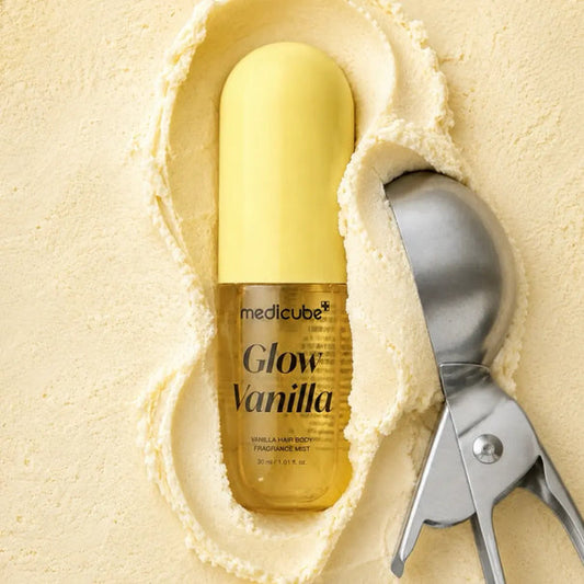 رذاذ MEDICUBE Glow Vanilla المعطر للشعر والجسم