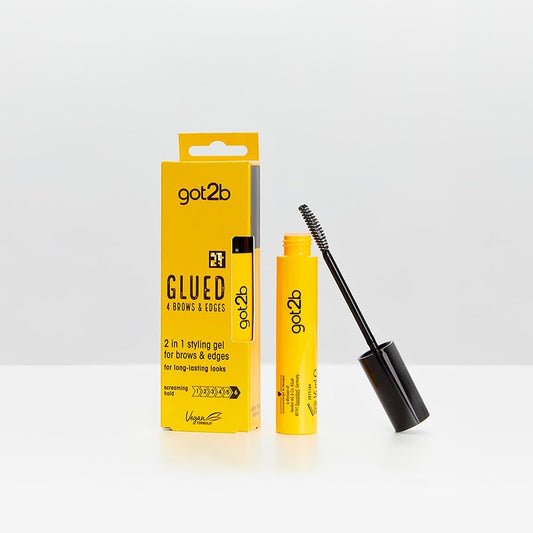 جل تثبيت الحواجب والحواف got2b Glued 4 Brows &amp; Edges 2in1 Gel.