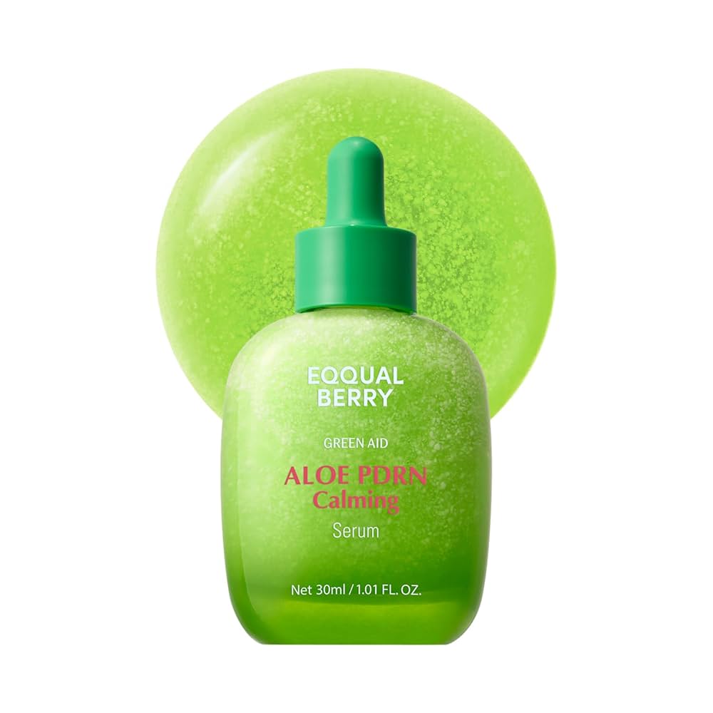 سيروم EQQUAL BERRY GREEN AID ALOE PDRN Calming Serum