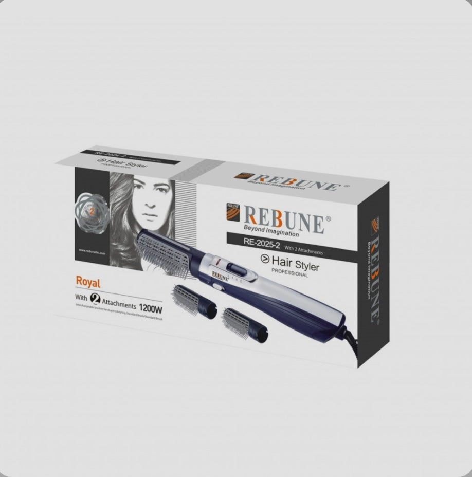 استشوار شعر ريبون قطعتين 1200 واط RE-2025-2