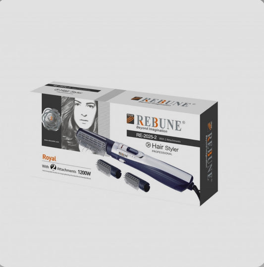 استشوار شعر ريبون قطعتين 1200 واط RE-2025-2